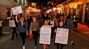 ΗΠΑ: Συνεχίζονται οι διαδηλώσεις κατά του Τραμπ