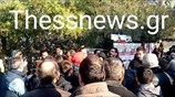 Ένταση στο ΑΠΘ κατά την κατάθεση στεφάνων από μέλη του ΣΥΡΙΖΑ