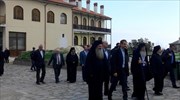 «Είμαστε στο πλευρό σας για όλα» το μήνυμα Μητσοτάκη στο Άγιο Όρος