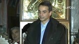 Ο Κυριάκος Μητσοτάκης στη Μονή Ξενοφώντος