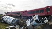 Ολλανδία: 18 τραυματίες από σύγκρουση τρένου με φορτηγό