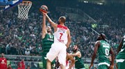 Euroleague: Παναθηναϊκός - Ολυμπιακός 77-79