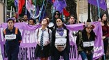 Διαδηλώσεις για την Παγκόσμια Ημέρα για την Εξάλειψη της Βίας κατά των Γυναικών