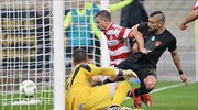 Super League: Μάνταλος και Αραβίδης «υπέγραψαν» τη νίκη της ΑΕΚ (3-0) επί του Πλατανιά
