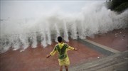 Συναγερμός στην Κίνα εν αναμονή τυφώνα