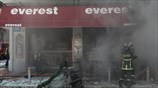 Έκρηξη σε υπόγειο καταστήματος στην πλατεία Βικτωρίας