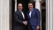 Συνάντηση Τσίπρα - Ολάντ το πρωί του Σαββάτου