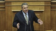 Τι απαντά ο Π. Καμμένος στο τουρκικό ΥΠΕΞ