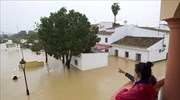 Δύο νεκροί από πλημμύρες στην  Ισπανία