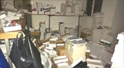 Αποθήκη με προϊόντα «μαϊμού» στην Ομόνοια - Μία σύλληψη