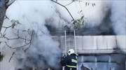 Πυρκαγιά σε βιοτεχνικό κτήριο στο Ρέντη
