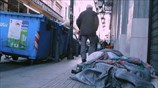 Στιγμιότυπο από το κέντρο της Αθήνας