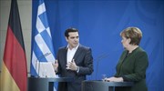 Tsipras cries foul to Merkel over IMF role in Greek program; presses for second review, QE