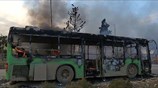 Χαλέπι: Επίθεση κατά λεωφορείων που θα μετέφεραν κατοίκους σιιτικών χωριών