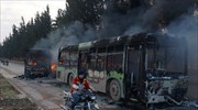 Συρία: Επίθεση σε λεωφορεία που θα εκκένωναν χωριά
