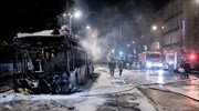 Δέκα προσαγωγές για τον εμπρησμό των τρόλεϊ στην Πατησίων