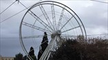 Αφαιρέθηκαν τα βαγόνια από τη ρόδα στο Σύνταγμα