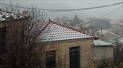 Πήλιο: Ακινητοποίηση οχημάτων λόγω παγετού