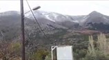 Χιονόπτωση σε ορεινές περιοχές της Ρόδου