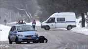 Πού υπάρχουν προβλήματα στην κυκλοφορία λόγω χιονόπτωσης στην Αττική