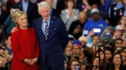 Μπιλ και Χίλαρι Κλίντον στην ορκωμοσία του Τραμπ