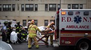Περισσότεροι από 100 ελαφρά τραυματίες από τον εκτροχιασμό του τρένου στο Μπρούκλιν