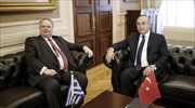 Κρίσιμη συνάντηση Κοτζιά - Τσαβούσογλου στη Ν. Υόρκη