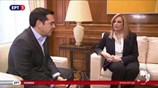 Συνάντηση Αλ. Τσίπρα - Φώφης Γεννηματά