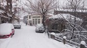 Νέα επέλαση του χιονιά στο βόρειο Αιγαίο