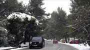 Αττική: Προβλήματα στην κυκλοφορία λόγω της χιονόπτωσης