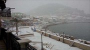 Χιονοπτώσεις στις παραλιακές περιοχές της Ηπείρου