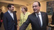Tsipras phone contacts with Merkel, Hollande regarding Cyprus negotiations