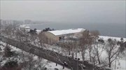 Χιονόπτωση στη Θεσσαλονίκη