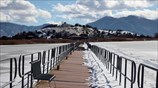 Πάγωσε η Μικρή Πρέσπα