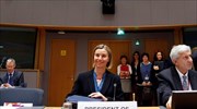 Μογκερίνι: Μόνον μετά το Brexit μπορεί η Βρετανία να συνάψει εμπορική συμφωνία με τις ΗΠΑ