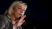 WSJ: Επίκεντρο της εκστρατείας Λεπέν η αποχώρηση της Γαλλίας από την Ευρωζώνη