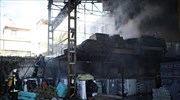 Αργυρούπολη: Πυρκαγιά σε χώρο με οικοδομικά υλικά