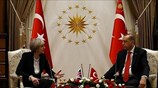 Κυπριακό, τρομοκρατία και εμπόριο στην ατζέντα Ερντογάν - Μέι