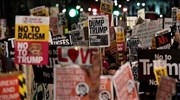 Βρετανία: Διαδηλώσεις κατά Τραμπ