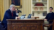 Τηλεφωνική συνομιλία Τραμπ με τον γ.γ. του ΝΑΤΟ