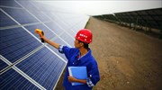Η Κίνα είναι πλέον ο μεγαλύτερος παραγωγός ηλιακής ενέργειας στον κόσμο