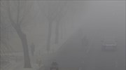 Σε «κίτρινο συναγερμό» το Πεκίνο λόγω επιδείνωσης της ατμοσφαιρικής ρύπανσης