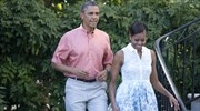 Τα ρομαντικά «τιτιβίσματα» των Μπαράκ και Μισέλ Ομπάμα