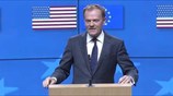 Τουσκ: Ζητούμε απερίφραστη υποστήριξη από τις ΗΠΑ