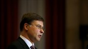 Ντομπρόβσκις για αξιολόγηση: Εφικτή η συμφωνία έως τις 20 Μαρτίου