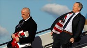 Επίσκεψη Τραμπ στο αεροπλανοφόρο USS Gerald Ford
