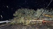 Ζάκυνθος: Προβλήματα στην ηλεκτροδότηση από το μπουρίνι