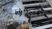 Θεσσαλονίκη: Επιχείρηση απεγκλωβισμού χειριστή γερανού σε εργοτάξιο του μετρό