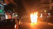 Ζωγράφου: Φθορές σε τράπεζες και καταστήματα κινητής τηλεφωνίας