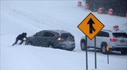 ΗΠΑ: Σοβαρά προβλήματα από τη χιονοθύελλα Στέλλα στα βορειοανατολικά